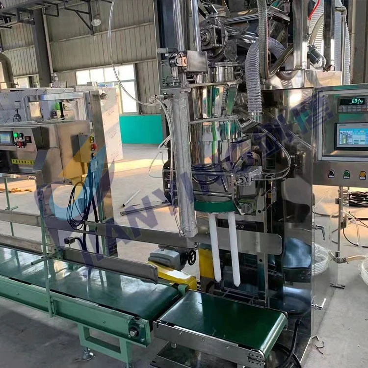 Horizontal Double Helix Pumping Type Feed Bag Packaging Machine suppliers